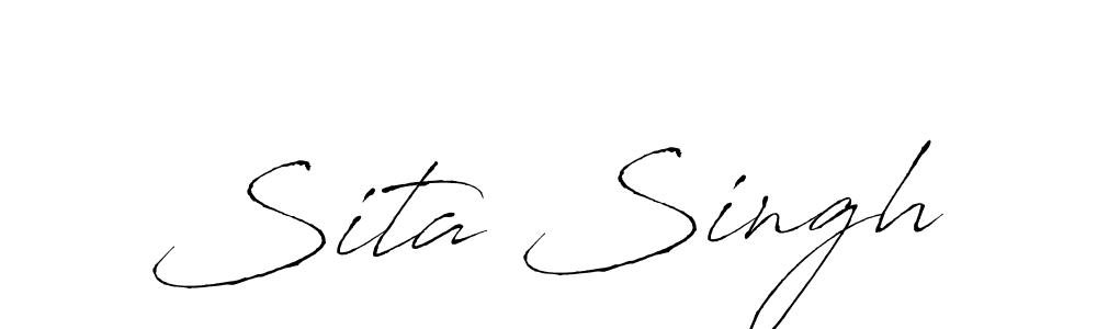 Similarly Antro_Vectra is the best handwritten signature design. Signature creator online .You can use it as an online autograph creator for name Sita Singh. Sita Singh signature style 6 images and pictures png