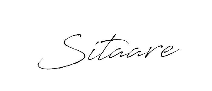 Design your own signature with our free online signature maker. With this signature software, you can create a handwritten (Antro_Vectra) signature for name Sitaare. Sitaare signature style 6 images and pictures png