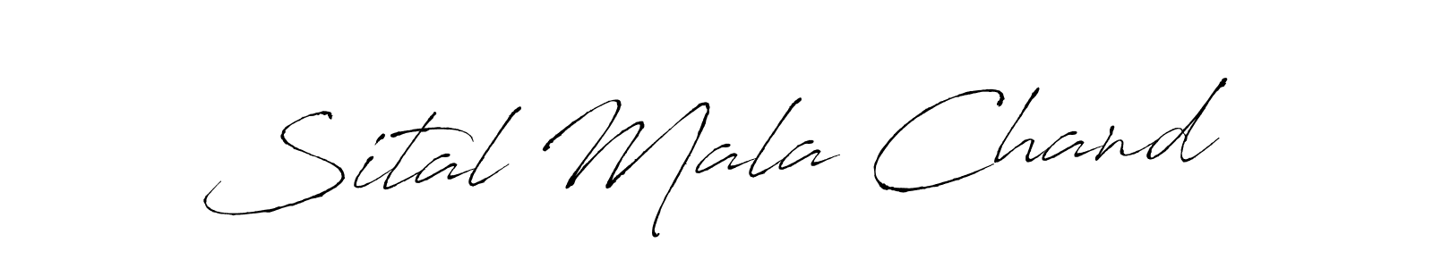 Antro_Vectra is a professional signature style that is perfect for those who want to add a touch of class to their signature. It is also a great choice for those who want to make their signature more unique. Get Sital Mala Chand name to fancy signature for free. Sital Mala Chand signature style 6 images and pictures png