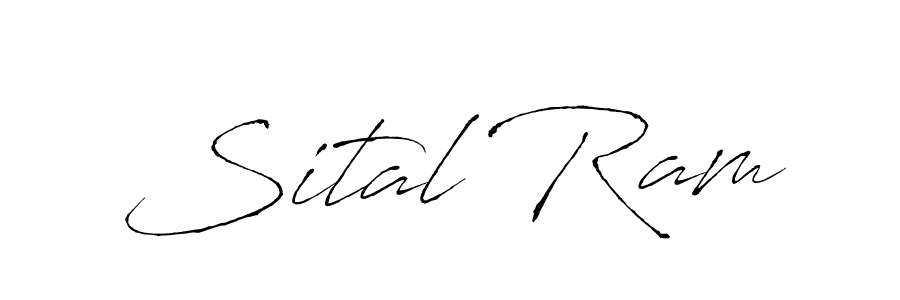 Use a signature maker to create a handwritten signature online. With this signature software, you can design (Antro_Vectra) your own signature for name Sital Ram. Sital Ram signature style 6 images and pictures png