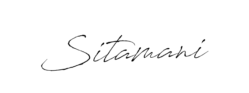 Antro_Vectra is a professional signature style that is perfect for those who want to add a touch of class to their signature. It is also a great choice for those who want to make their signature more unique. Get Sitamani name to fancy signature for free. Sitamani signature style 6 images and pictures png