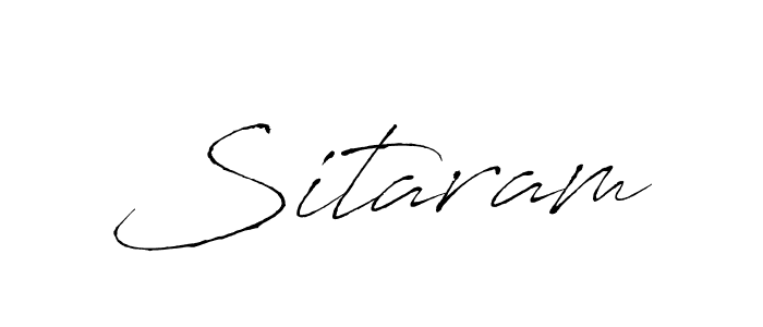 Make a beautiful signature design for name Sitaram. With this signature (Antro_Vectra) style, you can create a handwritten signature for free. Sitaram signature style 6 images and pictures png