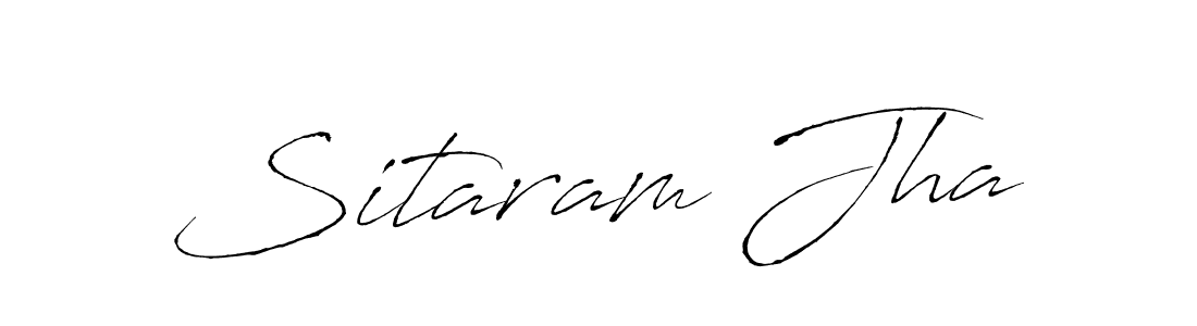 Use a signature maker to create a handwritten signature online. With this signature software, you can design (Antro_Vectra) your own signature for name Sitaram Jha. Sitaram Jha signature style 6 images and pictures png