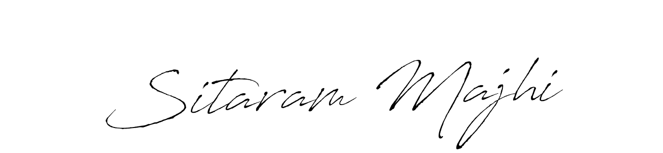 Create a beautiful signature design for name Sitaram Majhi. With this signature (Antro_Vectra) fonts, you can make a handwritten signature for free. Sitaram Majhi signature style 6 images and pictures png