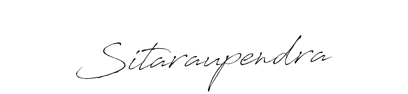 Use a signature maker to create a handwritten signature online. With this signature software, you can design (Antro_Vectra) your own signature for name Sitaraupendra. Sitaraupendra signature style 6 images and pictures png