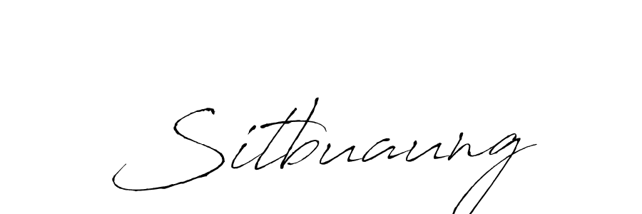 if you are searching for the best signature style for your name Sitbuaung. so please give up your signature search. here we have designed multiple signature styles  using Antro_Vectra. Sitbuaung signature style 6 images and pictures png