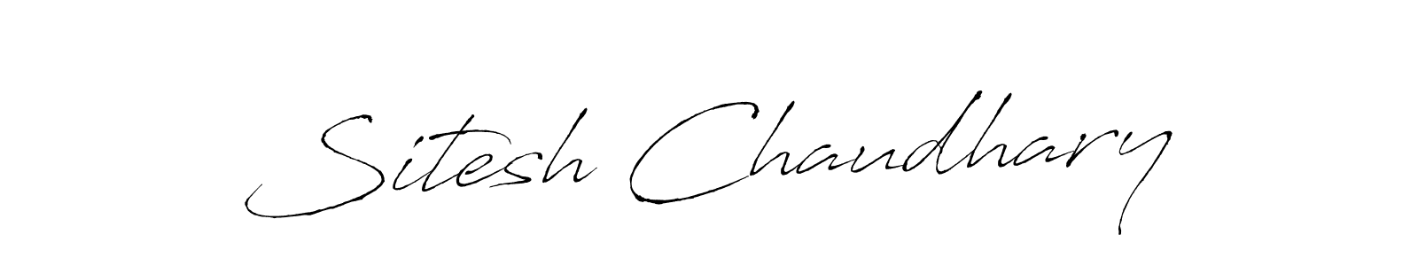 This is the best signature style for the Sitesh Chaudhary name. Also you like these signature font (Antro_Vectra). Mix name signature. Sitesh Chaudhary signature style 6 images and pictures png