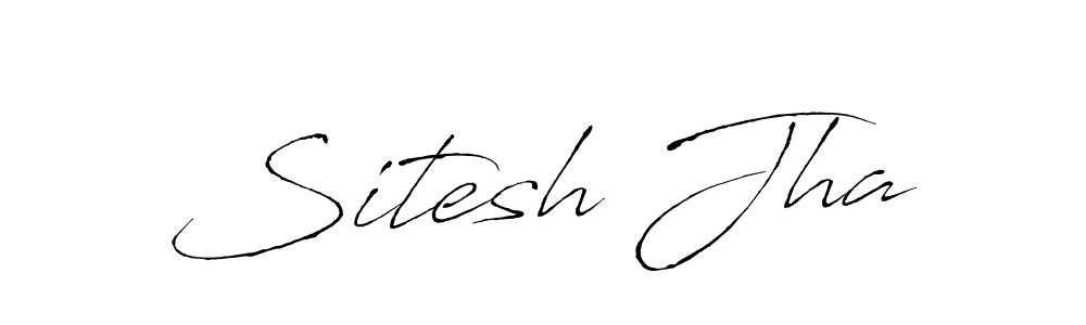 Also we have Sitesh Jha name is the best signature style. Create professional handwritten signature collection using Antro_Vectra autograph style. Sitesh Jha signature style 6 images and pictures png