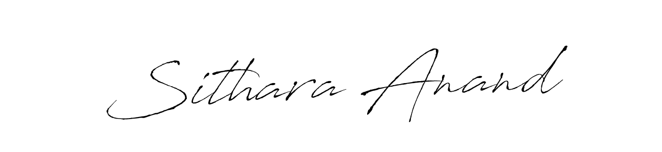 Also we have Sithara Anand name is the best signature style. Create professional handwritten signature collection using Antro_Vectra autograph style. Sithara Anand signature style 6 images and pictures png
