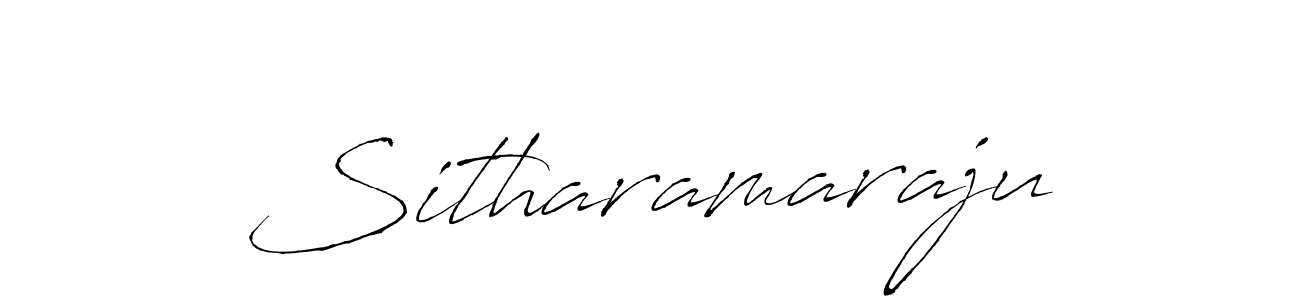Create a beautiful signature design for name Sitharamaraju. With this signature (Antro_Vectra) fonts, you can make a handwritten signature for free. Sitharamaraju signature style 6 images and pictures png