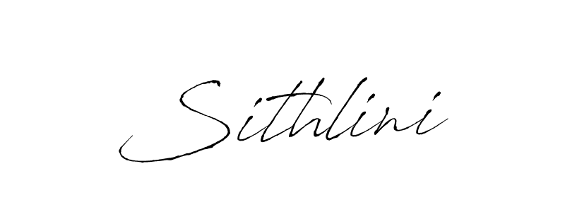 Use a signature maker to create a handwritten signature online. With this signature software, you can design (Antro_Vectra) your own signature for name Sithlini. Sithlini signature style 6 images and pictures png