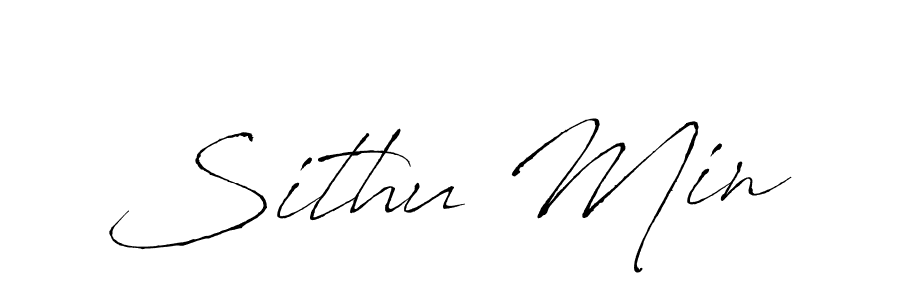 Similarly Antro_Vectra is the best handwritten signature design. Signature creator online .You can use it as an online autograph creator for name Sithu Min. Sithu Min signature style 6 images and pictures png