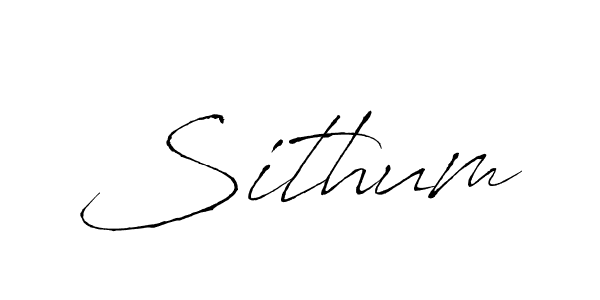 Antro_Vectra is a professional signature style that is perfect for those who want to add a touch of class to their signature. It is also a great choice for those who want to make their signature more unique. Get Sithum name to fancy signature for free. Sithum signature style 6 images and pictures png