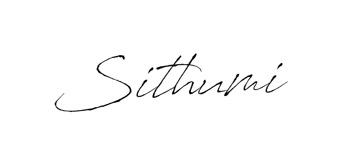Use a signature maker to create a handwritten signature online. With this signature software, you can design (Antro_Vectra) your own signature for name Sithumi. Sithumi signature style 6 images and pictures png