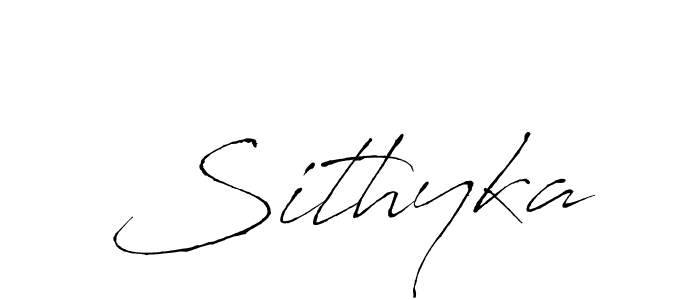 How to make Sithyka name signature. Use Antro_Vectra style for creating short signs online. This is the latest handwritten sign. Sithyka signature style 6 images and pictures png
