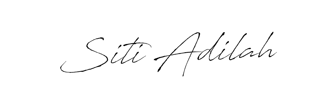 How to make Siti Adilah signature? Antro_Vectra is a professional autograph style. Create handwritten signature for Siti Adilah name. Siti Adilah signature style 6 images and pictures png