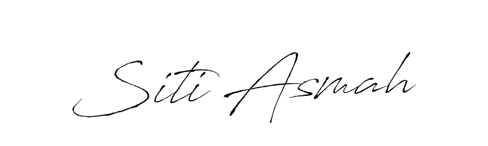 Siti Asmah stylish signature style. Best Handwritten Sign (Antro_Vectra) for my name. Handwritten Signature Collection Ideas for my name Siti Asmah. Siti Asmah signature style 6 images and pictures png