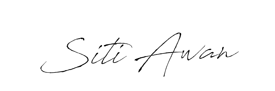 How to Draw Siti Awan signature style? Antro_Vectra is a latest design signature styles for name Siti Awan. Siti Awan signature style 6 images and pictures png