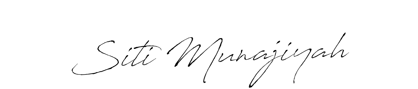 You can use this online signature creator to create a handwritten signature for the name Siti Munajiyah. This is the best online autograph maker. Siti Munajiyah signature style 6 images and pictures png