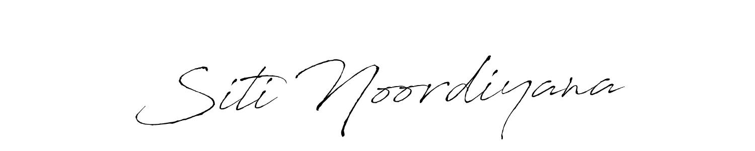 It looks lik you need a new signature style for name Siti Noordiyana. Design unique handwritten (Antro_Vectra) signature with our free signature maker in just a few clicks. Siti Noordiyana signature style 6 images and pictures png
