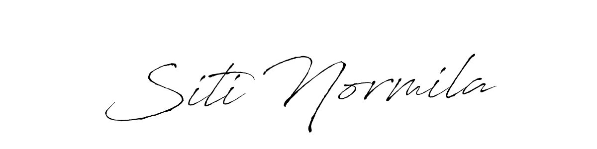 The best way (Antro_Vectra) to make a short signature is to pick only two or three words in your name. The name Siti Normila include a total of six letters. For converting this name. Siti Normila signature style 6 images and pictures png