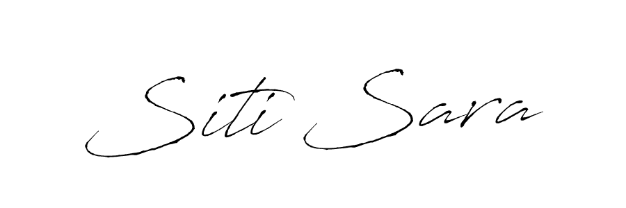 It looks lik you need a new signature style for name Siti Sara. Design unique handwritten (Antro_Vectra) signature with our free signature maker in just a few clicks. Siti Sara signature style 6 images and pictures png