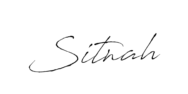 You should practise on your own different ways (Antro_Vectra) to write your name (Sitnah) in signature. don't let someone else do it for you. Sitnah signature style 6 images and pictures png