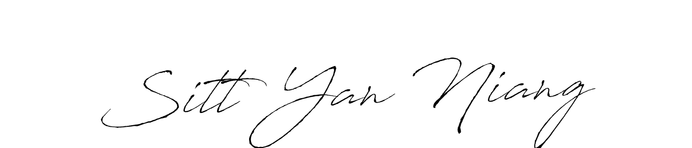 It looks lik you need a new signature style for name Sitt Yan Niang. Design unique handwritten (Antro_Vectra) signature with our free signature maker in just a few clicks. Sitt Yan Niang signature style 6 images and pictures png