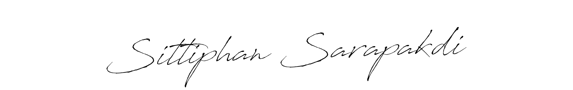 Make a beautiful signature design for name Sittiphan Sarapakdi. Use this online signature maker to create a handwritten signature for free. Sittiphan Sarapakdi signature style 6 images and pictures png