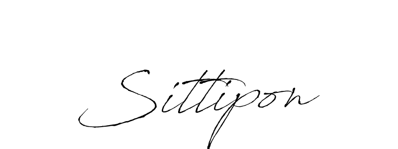 Also we have Sittipon name is the best signature style. Create professional handwritten signature collection using Antro_Vectra autograph style. Sittipon signature style 6 images and pictures png
