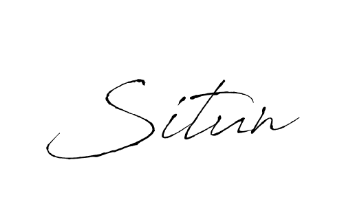 Antro_Vectra is a professional signature style that is perfect for those who want to add a touch of class to their signature. It is also a great choice for those who want to make their signature more unique. Get Situn name to fancy signature for free. Situn signature style 6 images and pictures png