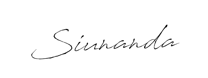 Antro_Vectra is a professional signature style that is perfect for those who want to add a touch of class to their signature. It is also a great choice for those who want to make their signature more unique. Get Siunanda name to fancy signature for free. Siunanda signature style 6 images and pictures png