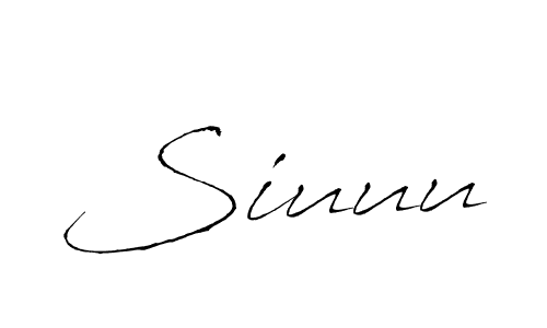 The best way (Antro_Vectra) to make a short signature is to pick only two or three words in your name. The name Siuuu include a total of six letters. For converting this name. Siuuu signature style 6 images and pictures png