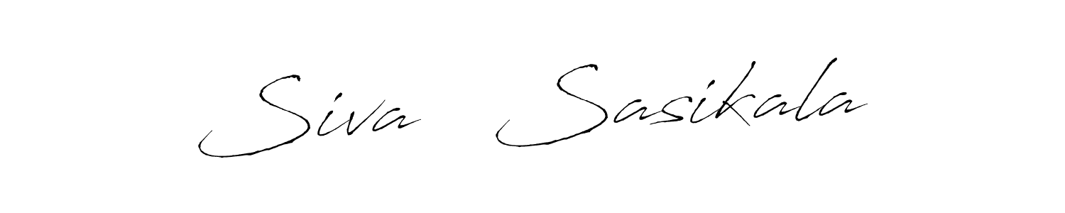 Siva   Sasikala stylish signature style. Best Handwritten Sign (Antro_Vectra) for my name. Handwritten Signature Collection Ideas for my name Siva   Sasikala. Siva   Sasikala signature style 6 images and pictures png