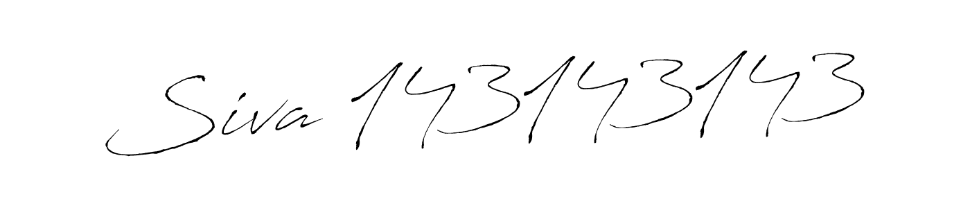 Also we have Siva 143143143 name is the best signature style. Create professional handwritten signature collection using Antro_Vectra autograph style. Siva 143143143 signature style 6 images and pictures png