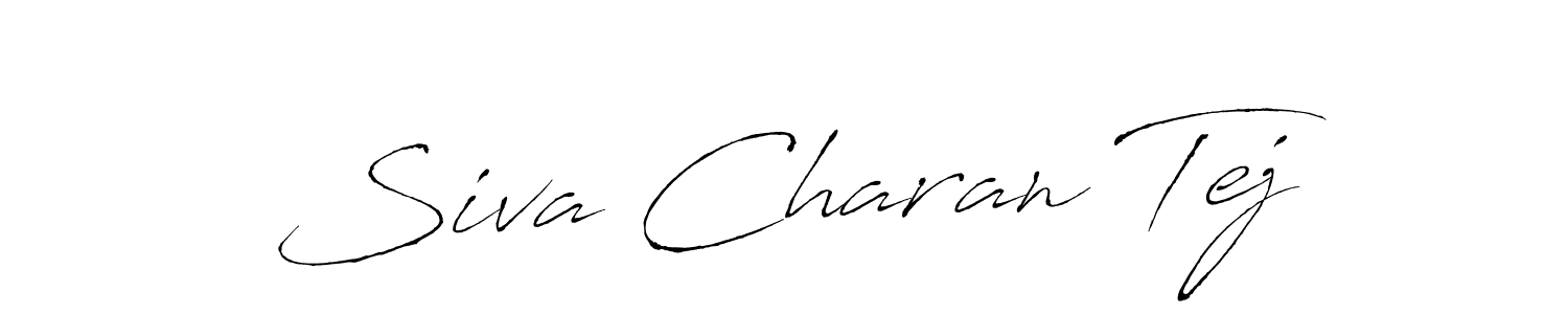 Make a short Siva Charan Tej signature style. Manage your documents anywhere anytime using Antro_Vectra. Create and add eSignatures, submit forms, share and send files easily. Siva Charan Tej signature style 6 images and pictures png