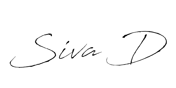 How to make Siva D name signature. Use Antro_Vectra style for creating short signs online. This is the latest handwritten sign. Siva D signature style 6 images and pictures png