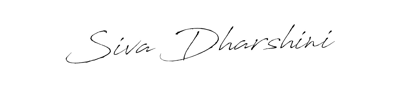 Antro_Vectra is a professional signature style that is perfect for those who want to add a touch of class to their signature. It is also a great choice for those who want to make their signature more unique. Get Siva Dharshini name to fancy signature for free. Siva Dharshini signature style 6 images and pictures png