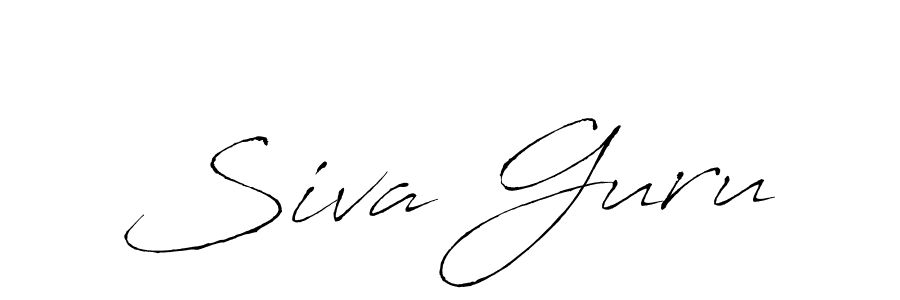 You should practise on your own different ways (Antro_Vectra) to write your name (Siva Guru) in signature. don't let someone else do it for you. Siva Guru signature style 6 images and pictures png