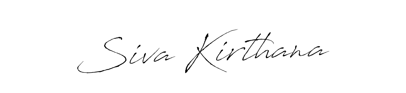 Use a signature maker to create a handwritten signature online. With this signature software, you can design (Antro_Vectra) your own signature for name Siva Kirthana. Siva Kirthana signature style 6 images and pictures png