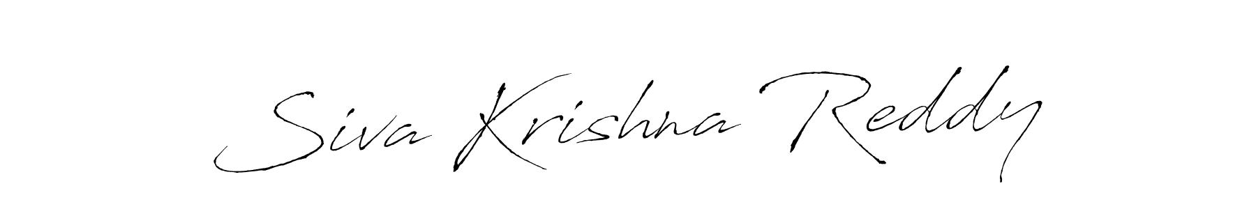 Siva Krishna Reddy stylish signature style. Best Handwritten Sign (Antro_Vectra) for my name. Handwritten Signature Collection Ideas for my name Siva Krishna Reddy. Siva Krishna Reddy signature style 6 images and pictures png