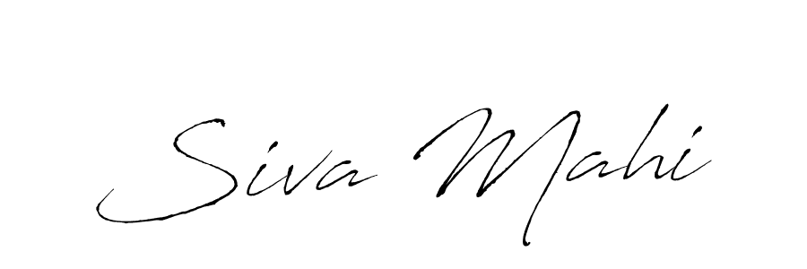 How to make Siva Mahi name signature. Use Antro_Vectra style for creating short signs online. This is the latest handwritten sign. Siva Mahi signature style 6 images and pictures png