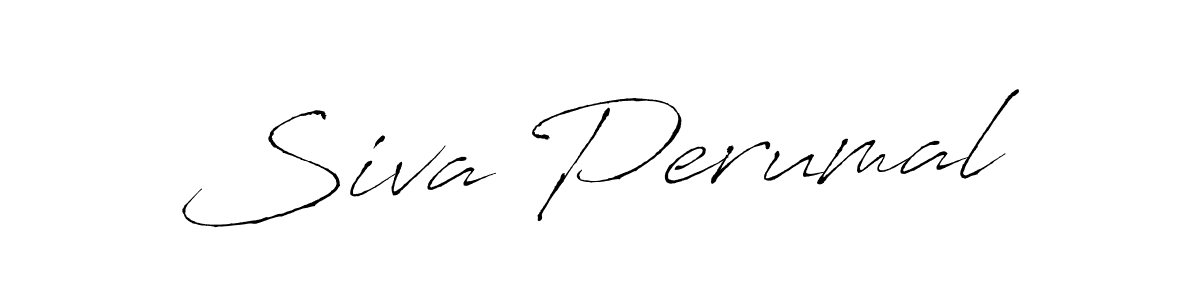 Antro_Vectra is a professional signature style that is perfect for those who want to add a touch of class to their signature. It is also a great choice for those who want to make their signature more unique. Get Siva Perumal name to fancy signature for free. Siva Perumal signature style 6 images and pictures png