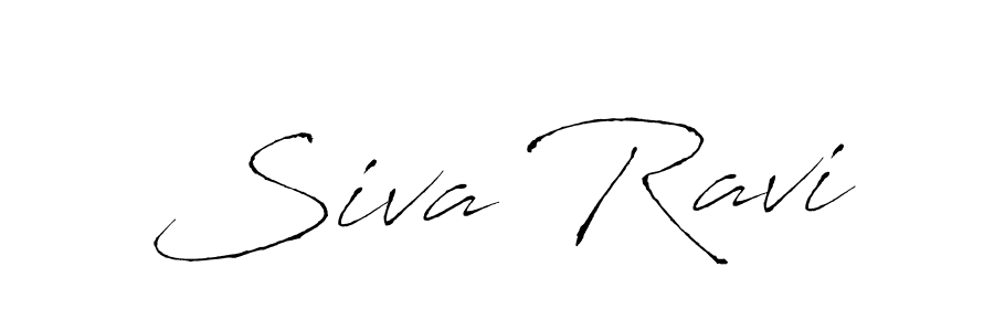Antro_Vectra is a professional signature style that is perfect for those who want to add a touch of class to their signature. It is also a great choice for those who want to make their signature more unique. Get Siva Ravi name to fancy signature for free. Siva Ravi signature style 6 images and pictures png