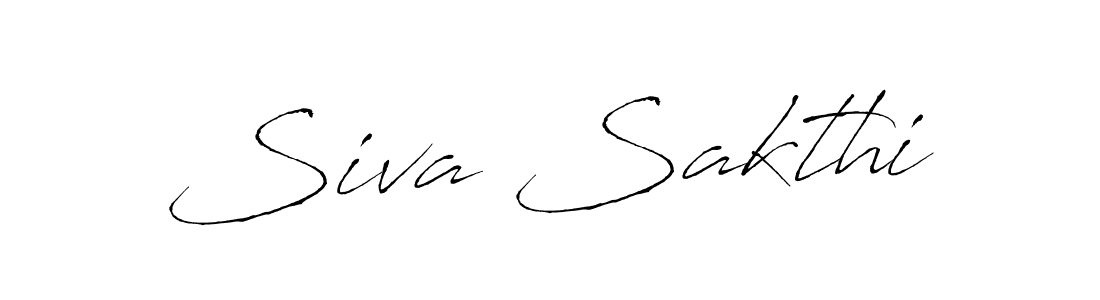 Make a beautiful signature design for name Siva Sakthi. With this signature (Antro_Vectra) style, you can create a handwritten signature for free. Siva Sakthi signature style 6 images and pictures png