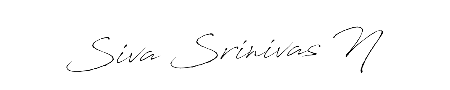 Siva Srinivas N stylish signature style. Best Handwritten Sign (Antro_Vectra) for my name. Handwritten Signature Collection Ideas for my name Siva Srinivas N. Siva Srinivas N signature style 6 images and pictures png