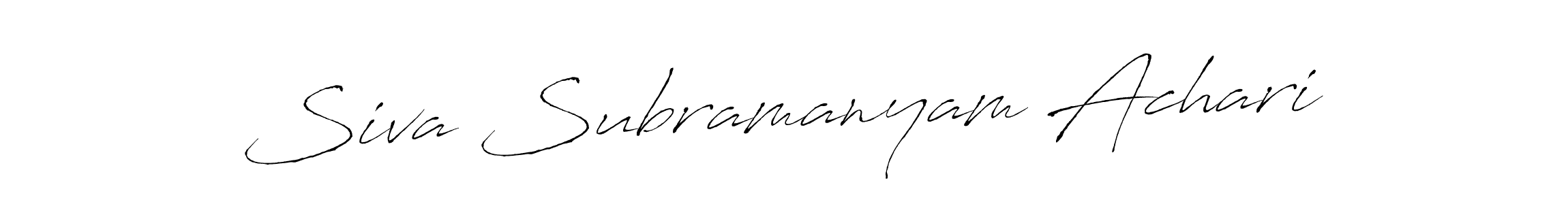 You can use this online signature creator to create a handwritten signature for the name Siva Subramanyam Achari. This is the best online autograph maker. Siva Subramanyam Achari signature style 6 images and pictures png