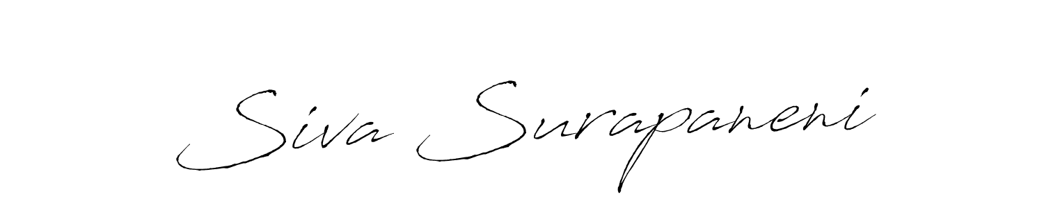 Also we have Siva Surapaneni name is the best signature style. Create professional handwritten signature collection using Antro_Vectra autograph style. Siva Surapaneni signature style 6 images and pictures png