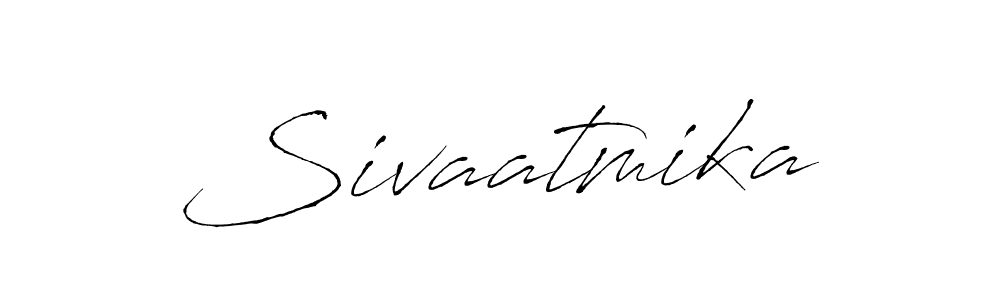 Sivaatmika stylish signature style. Best Handwritten Sign (Antro_Vectra) for my name. Handwritten Signature Collection Ideas for my name Sivaatmika. Sivaatmika signature style 6 images and pictures png