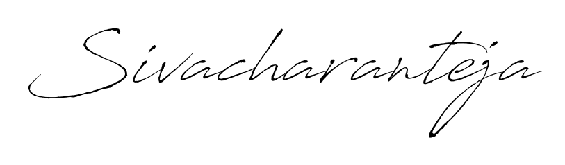 Similarly Antro_Vectra is the best handwritten signature design. Signature creator online. You can use it as an online autograph creator for name Sivacharanteja. Sivacharanteja signature style 6 images and pictures png